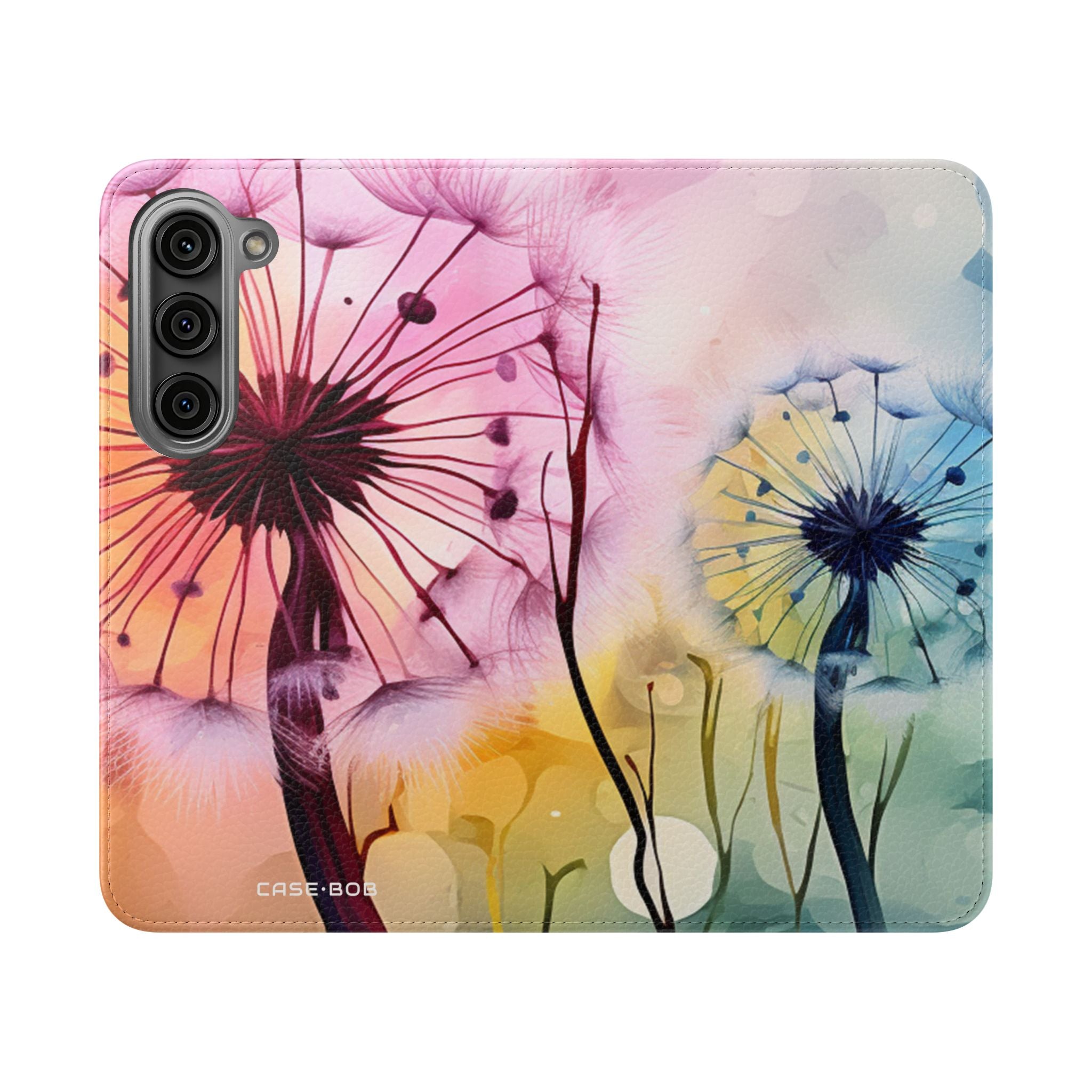 voikukkahehku - Samsung S23 -lompakkokotelo