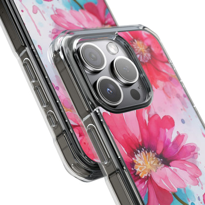 Vibrant Floral Dance iPhone Case - Impact