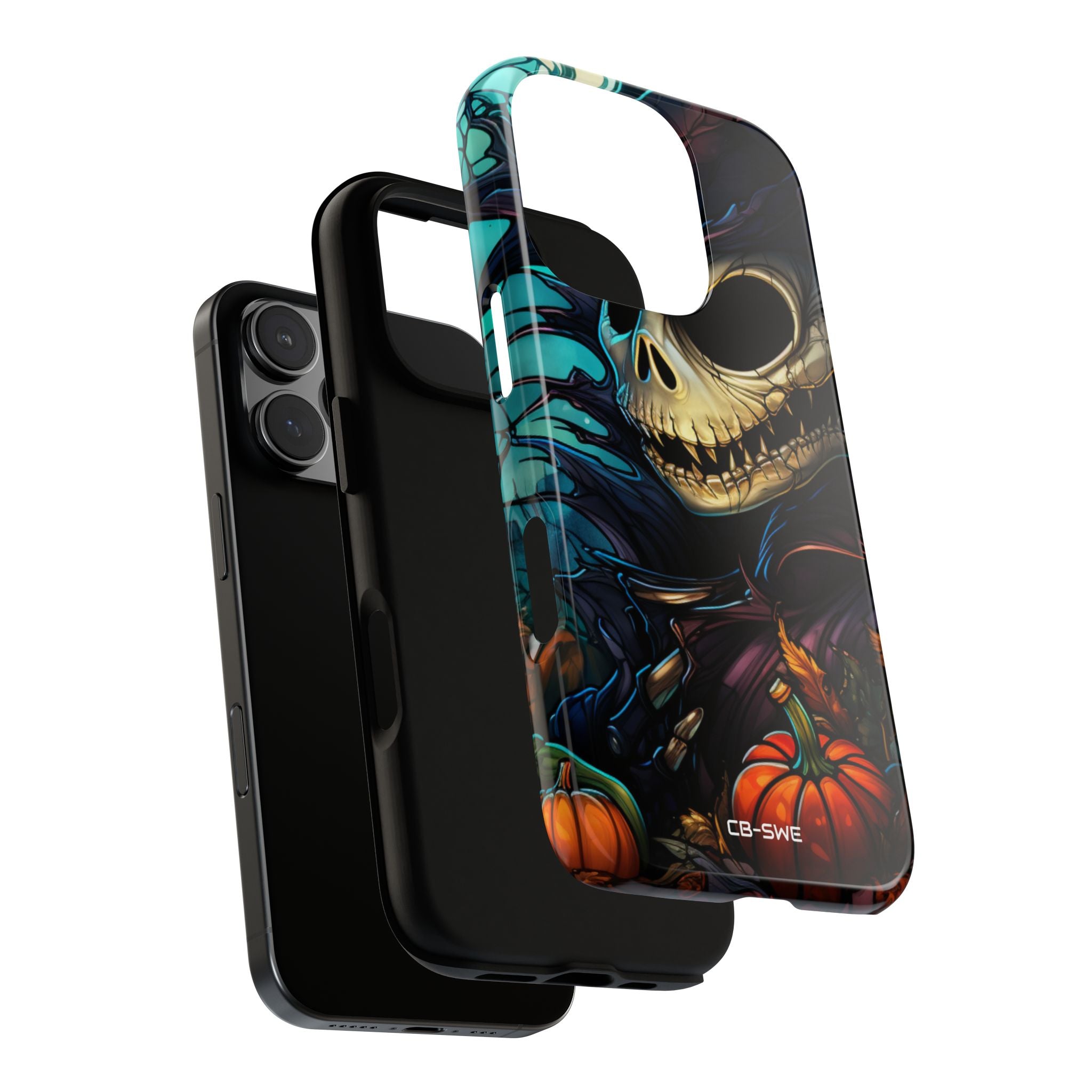 Skull Grins Brightly - iPhone Case
