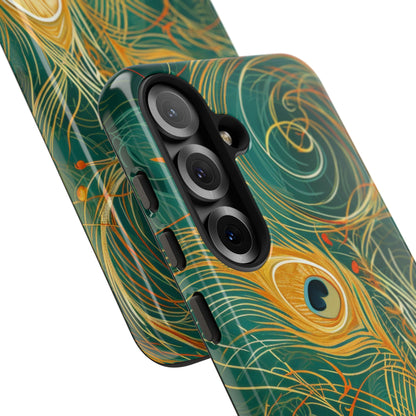 Vortice di Pavone Vivace Samsung S25 - Tough