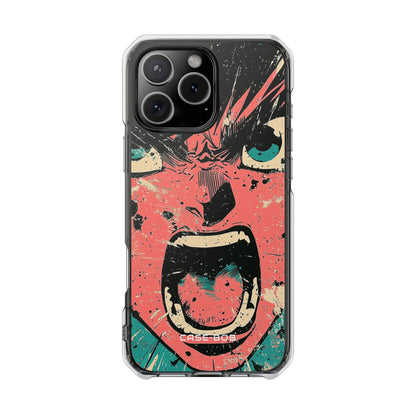 Screaming Face Pink iPhone 16 Pro Max Case - Impact