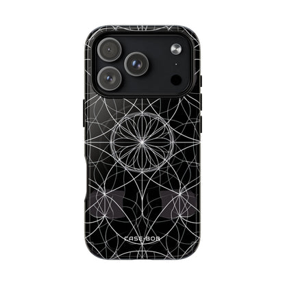 Radiant Petal Orbit iPhone 17 Pro Case - Tough+