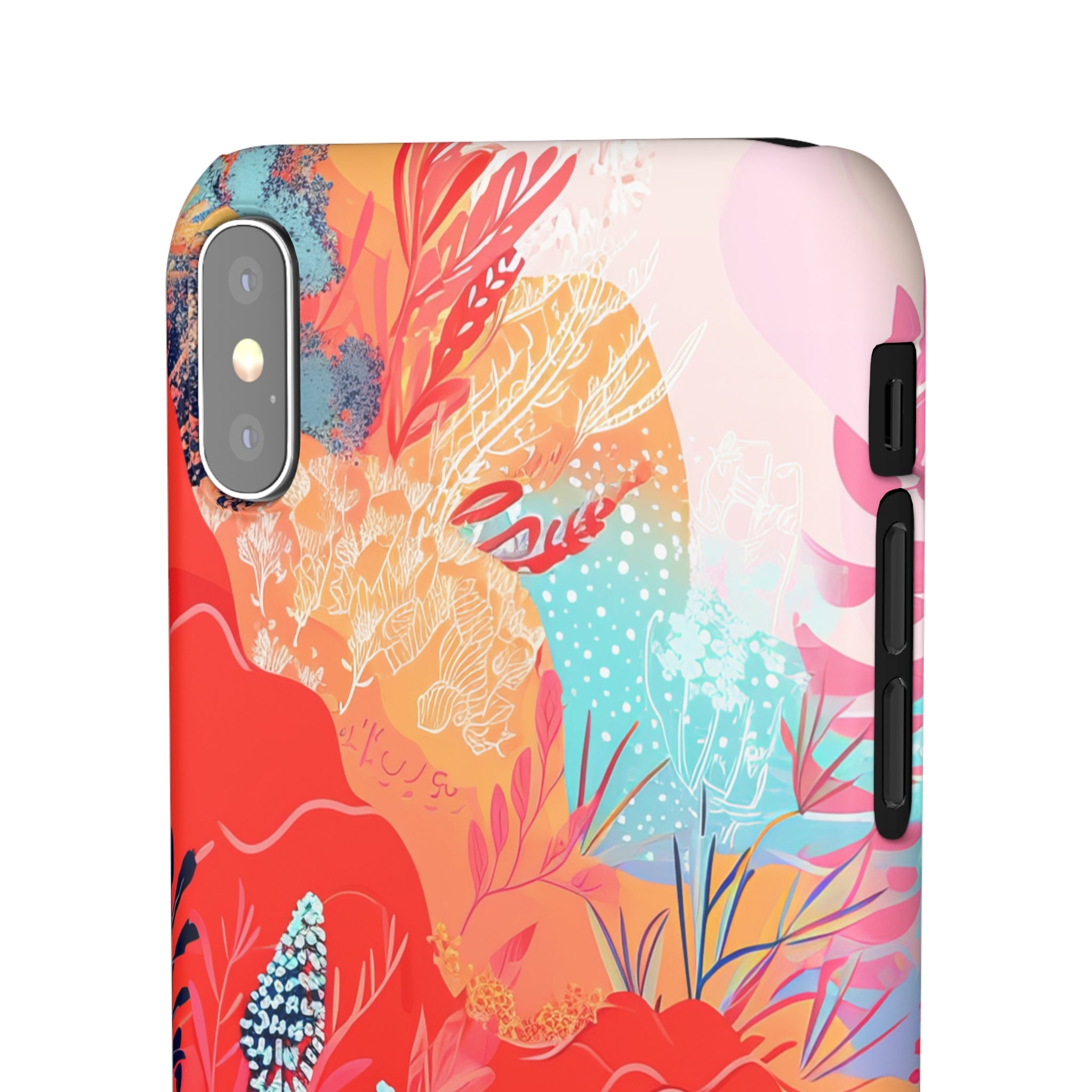 Living Coral | Handyhülle für iPhone (Slim Case)