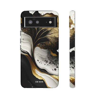 Gold Swirl Elegance - Google Pixel Case