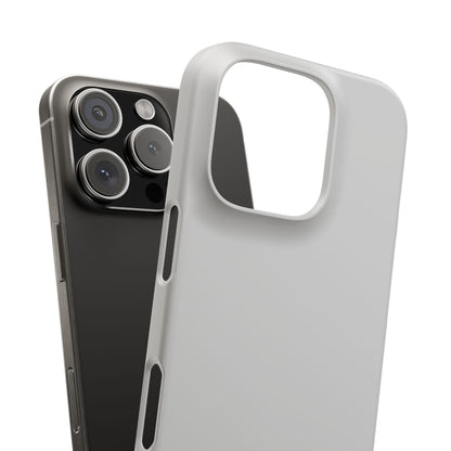 Light Gray iPhone 16 - Slim Phone Case