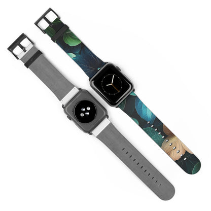 Teal Bloom - Watch Band