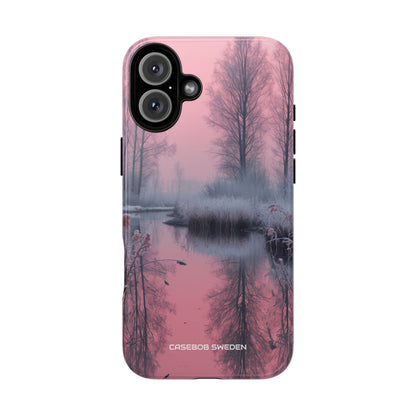 Pink Serenity Case - Tough iPhone 16 Phone Case