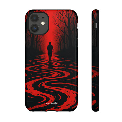 Red Path Mystery - iPhone Case