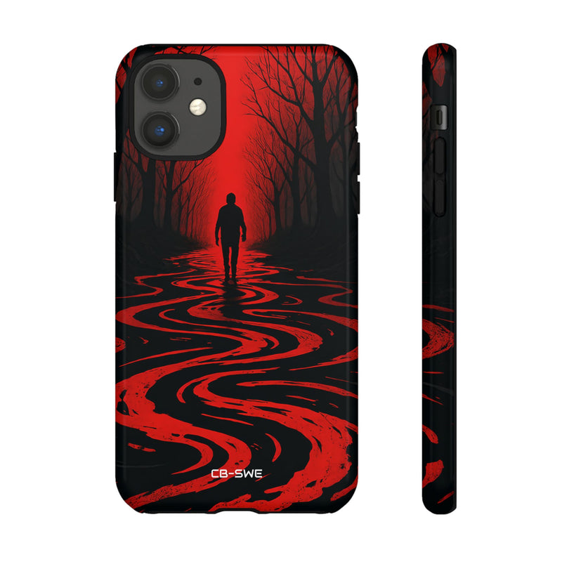 Red Path Mystery - iPhone Case