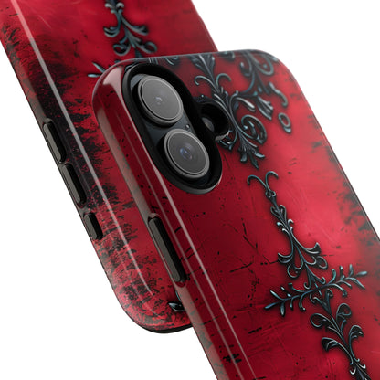 Gothic Crimson Emblem - iPhone Case