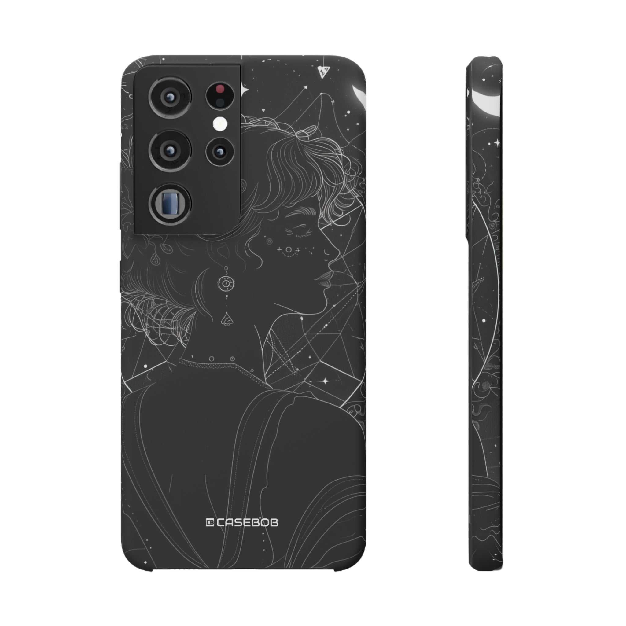 Mystic Starlit Serenity | Slim Phone Case for Samsung