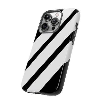 Monochrome Diagonal Symmetry - iPhone Case