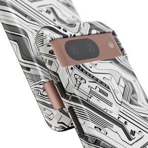 Techno Circuitry | Protective Phone Case for Google Pixel