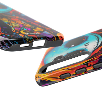 Skeletal Figure Laughs - Samsung Case