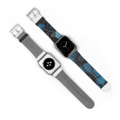 Blue Petal Bloom - Watch Band