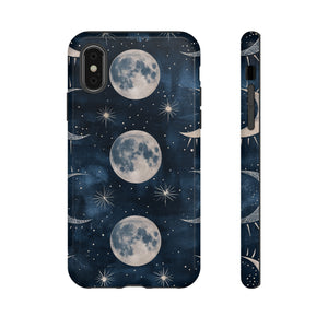 Lunar Phases Serenity - Protective Phone Case