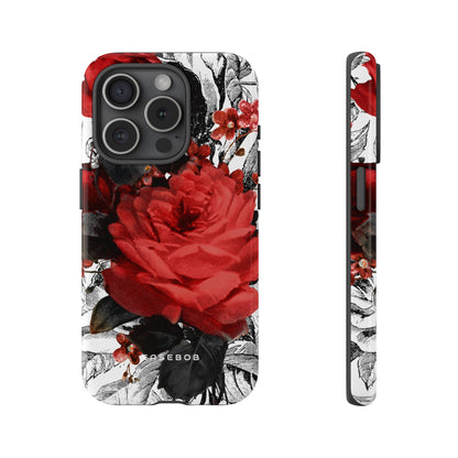 Cheruse Gothic Flower - Protective Phone Case