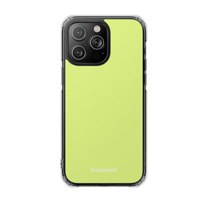 Mindaro Green | Handyhülle für iPhone (Clear Impact Case – magnetisch) 