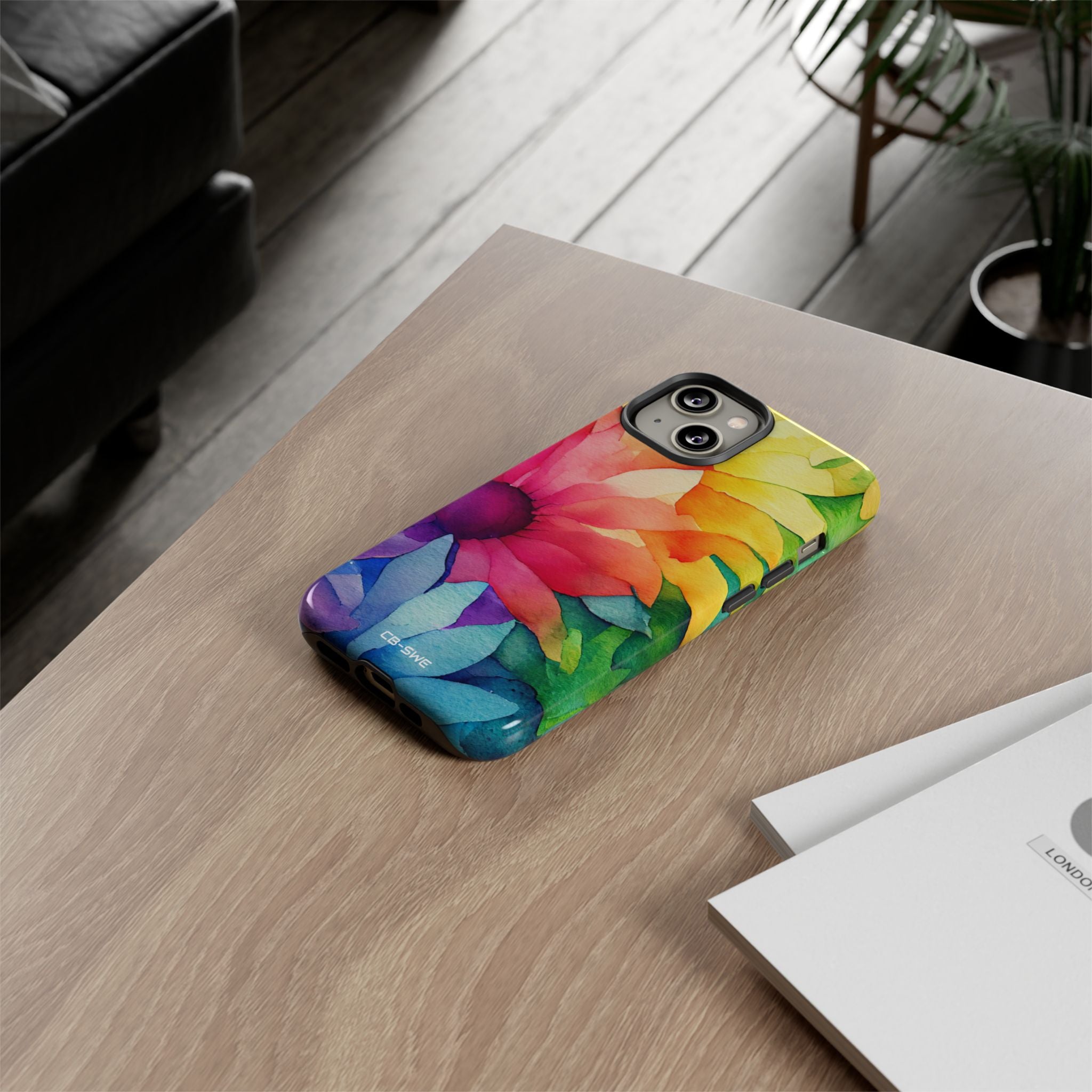 Vibrant Floral Symphony - iPhone Case