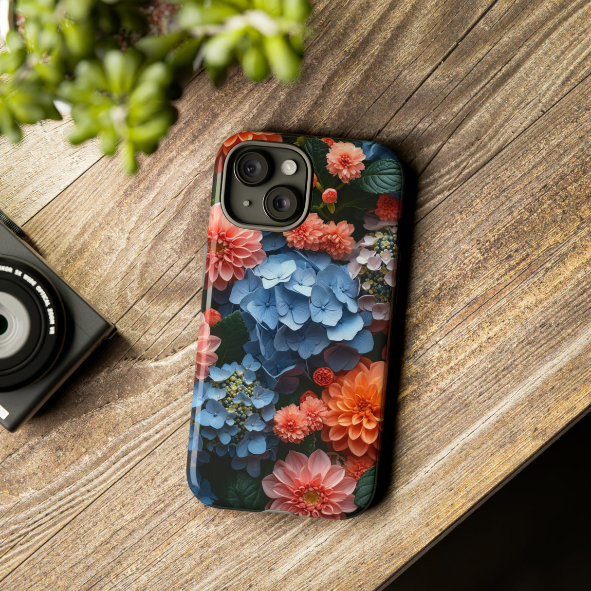 Delicate Floral Pastel Whisper - Protective Phone Case