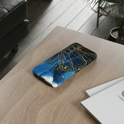 Blue Watercolor Art - Protective Phone Case