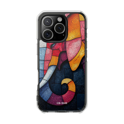 Elephant Reflects Light iPhone Case - Impact