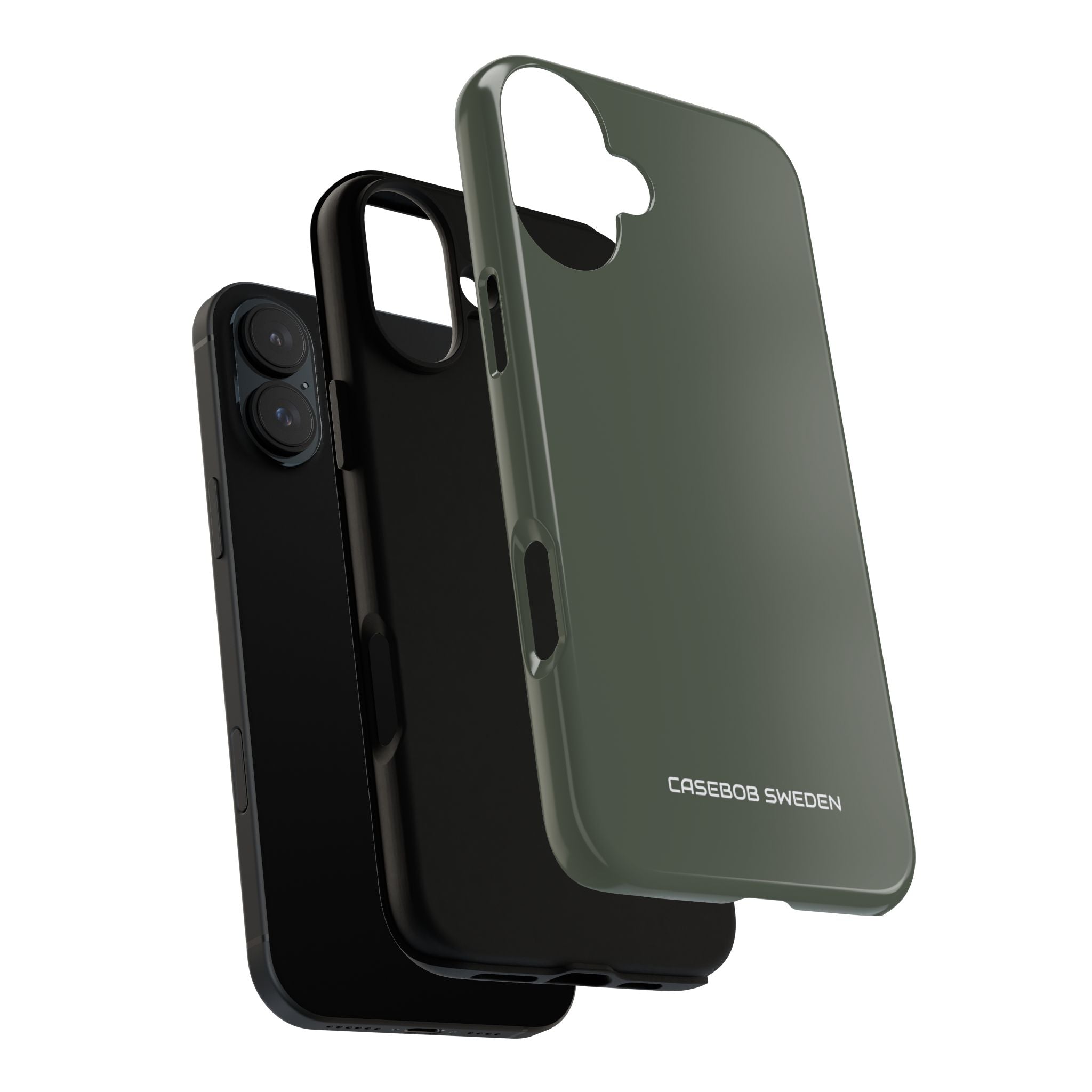 Ebony Black - Tough iPhone 16 Phone Case