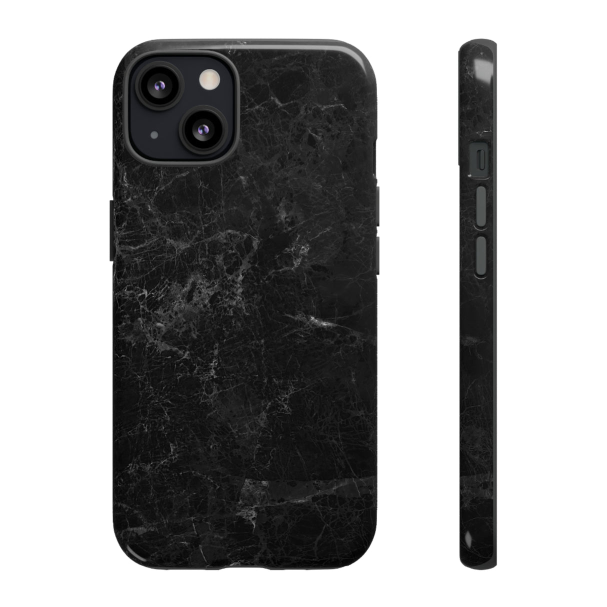 Black Marble - Protective Phone Case