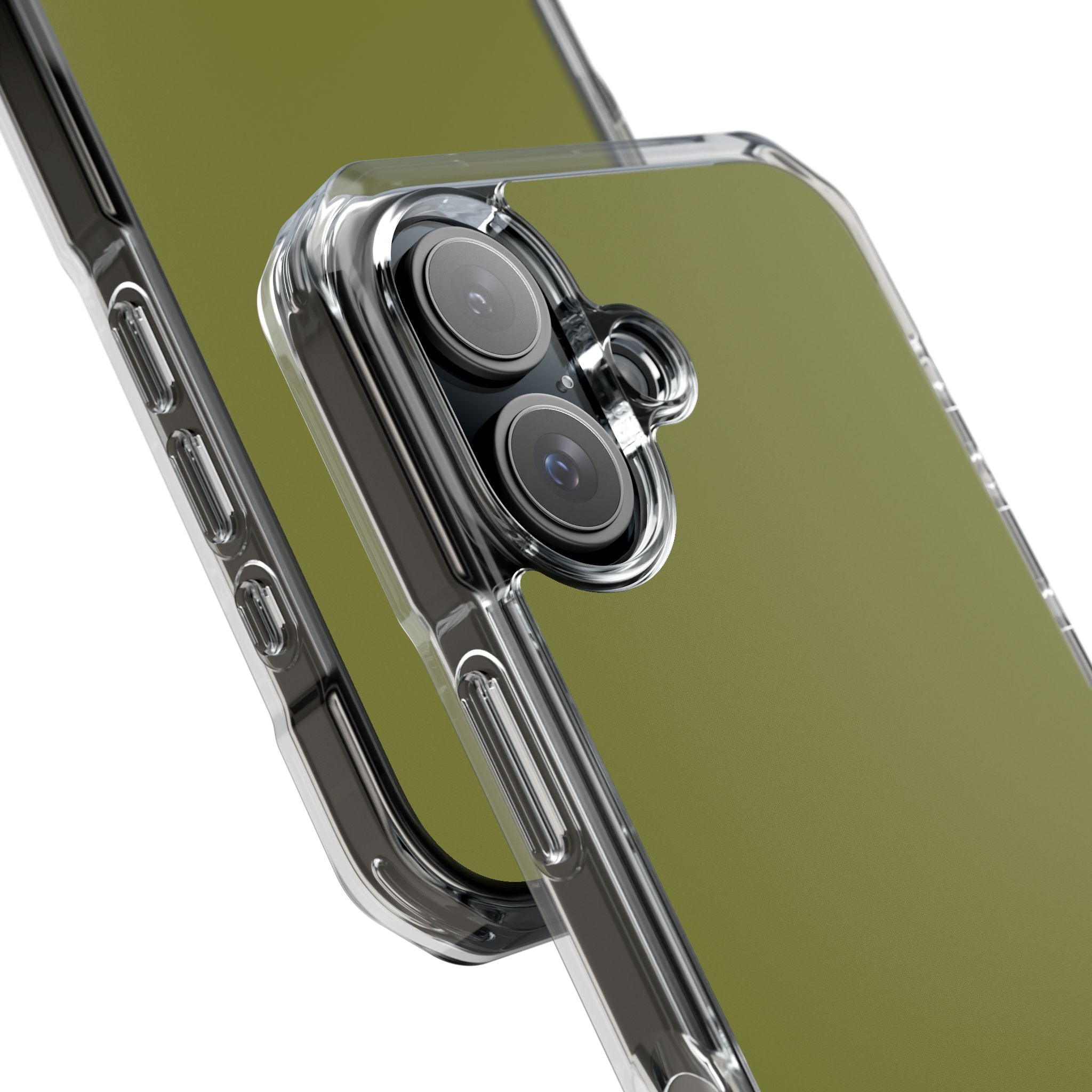 Olive iPhone 16 - Clear Impact Phone Case