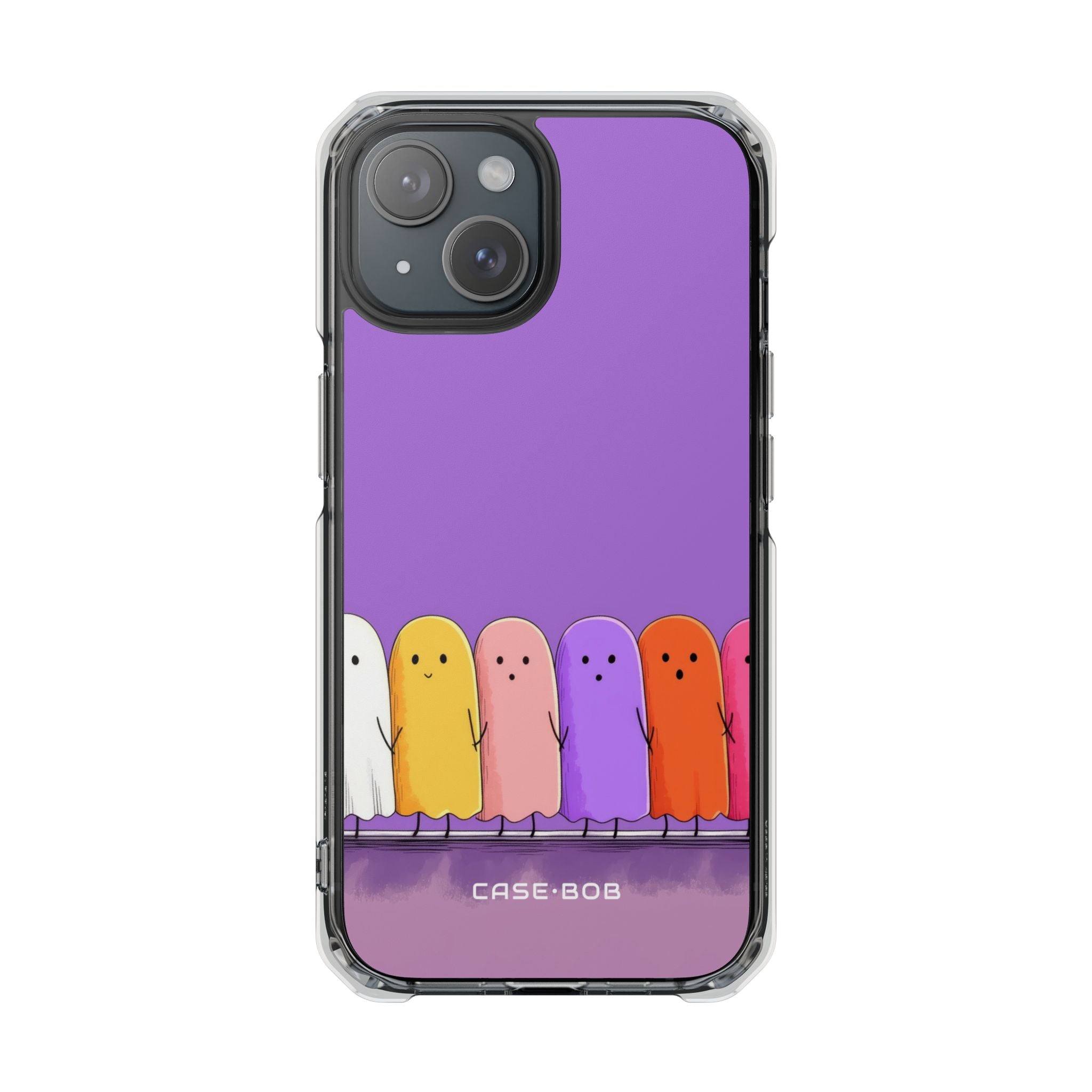 Colorful Ghosts iPhone 15 Case - Impact