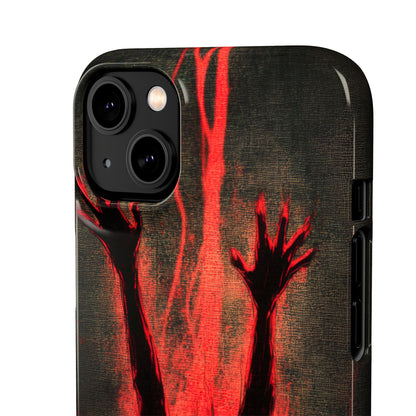 Gothic Crimson Ascension iPhone 14 - Slim Phone Case