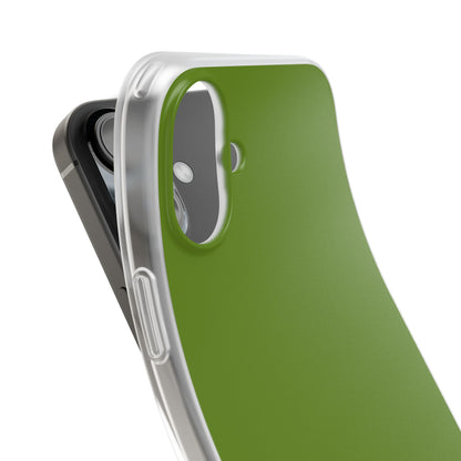 Olive Drab iPhone 16 - Flexi Phone Case