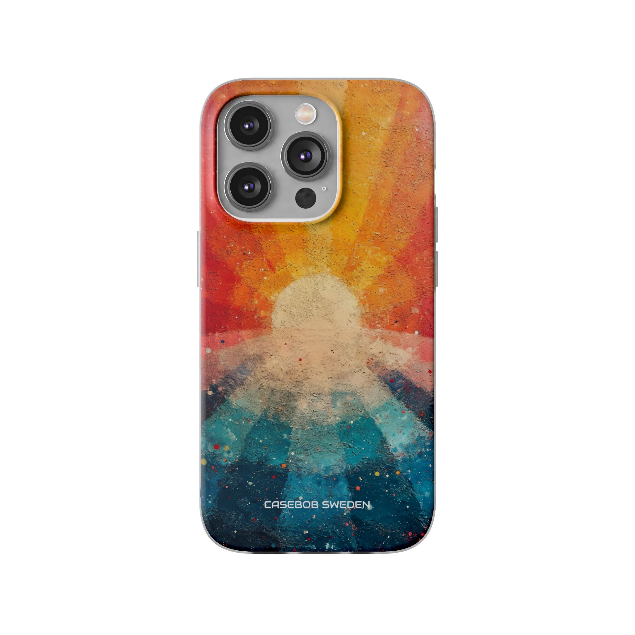 Sunburst Energy - Flexi iPhone 14 Phone Case