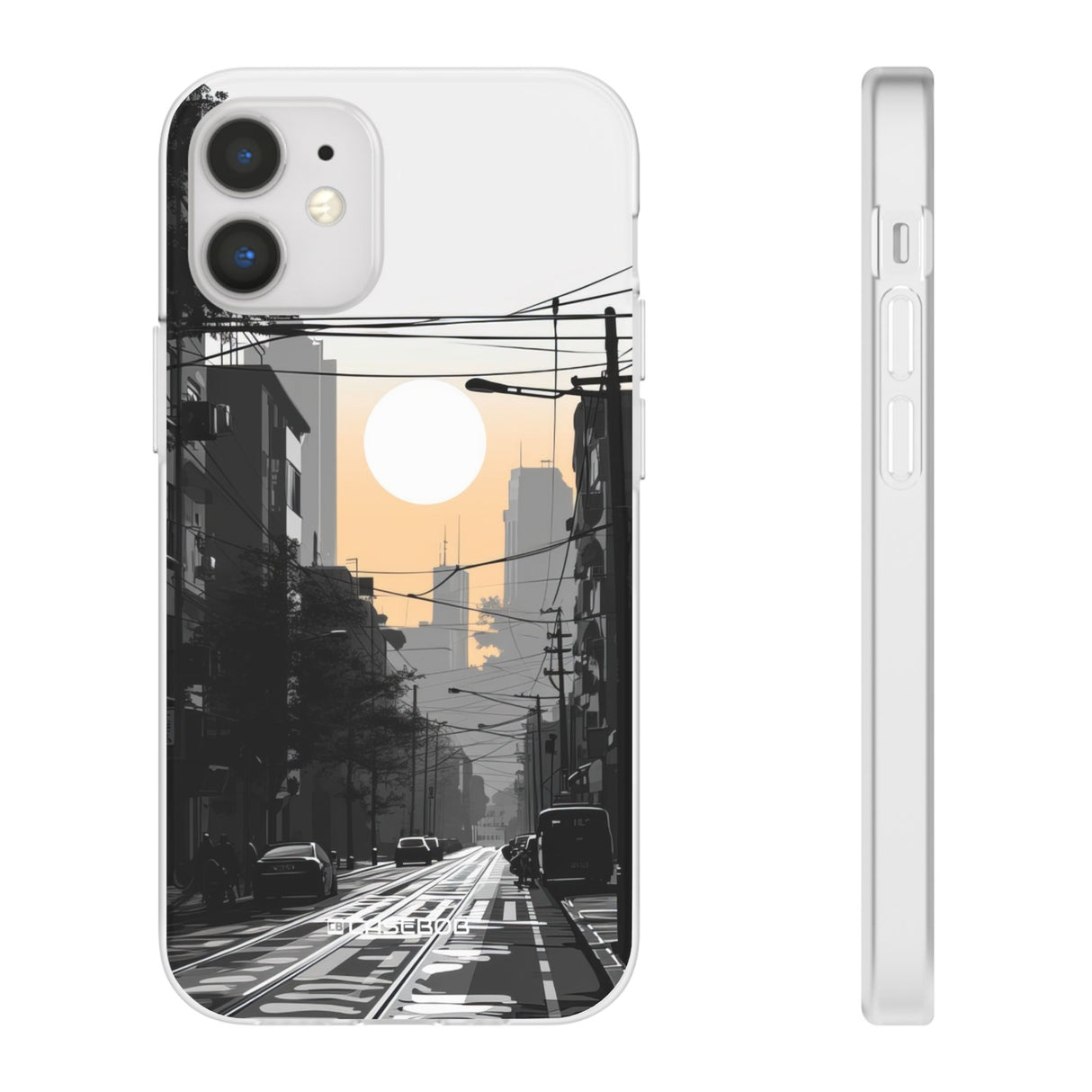 Urban Serenity Glow | Flexible Phone Case for iPhone