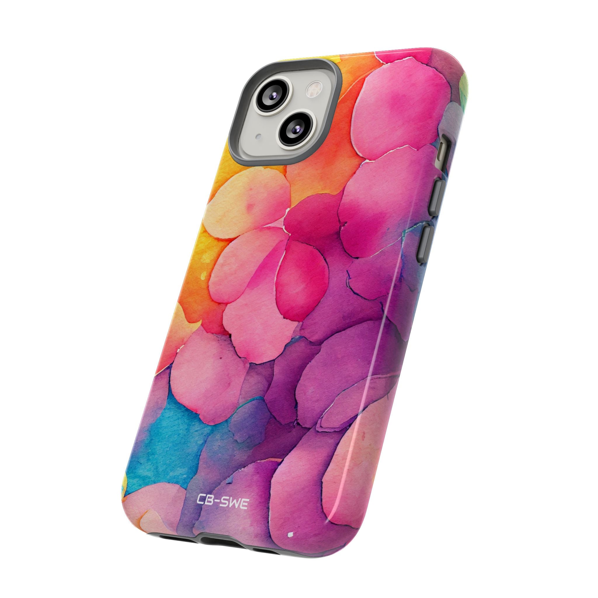 Vibrant Petal Fusion - iPhone Case