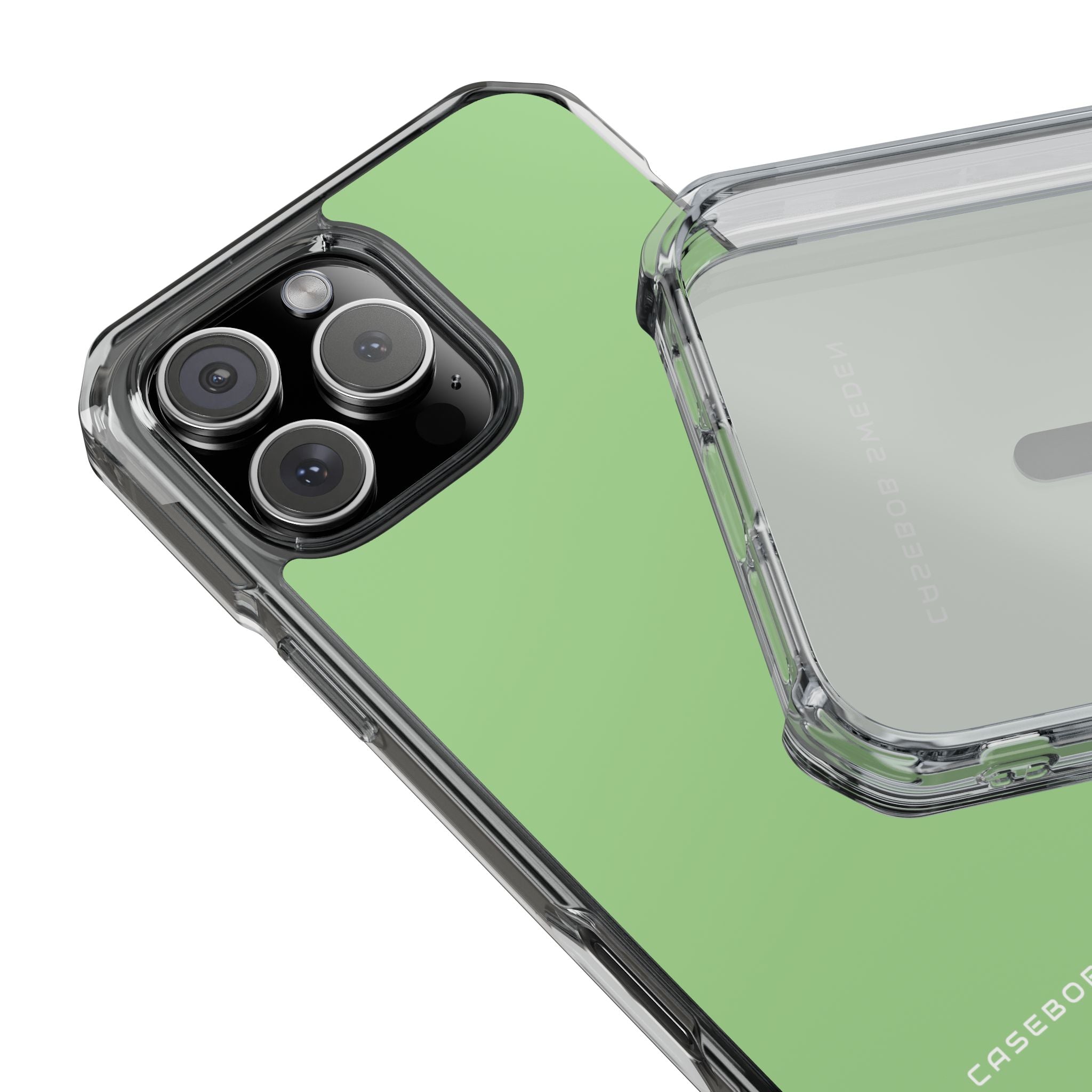 Pale Green iPhone 16 - Clear Impact Phone Case