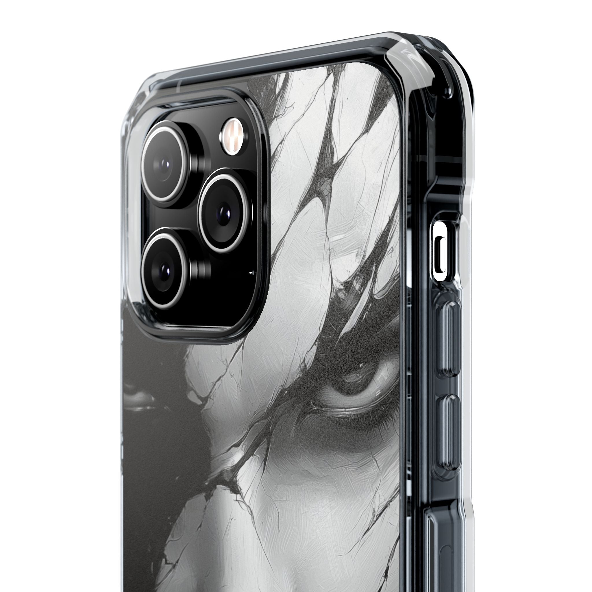 Shattered Gaze Reflects iPhone Case - Impact
