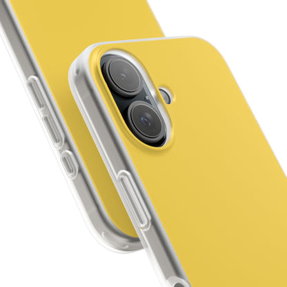 Mustard Yellow - Flexi iPhone 16 Phone Case