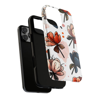 Vibrant Floral Harmony - iPhone Case
