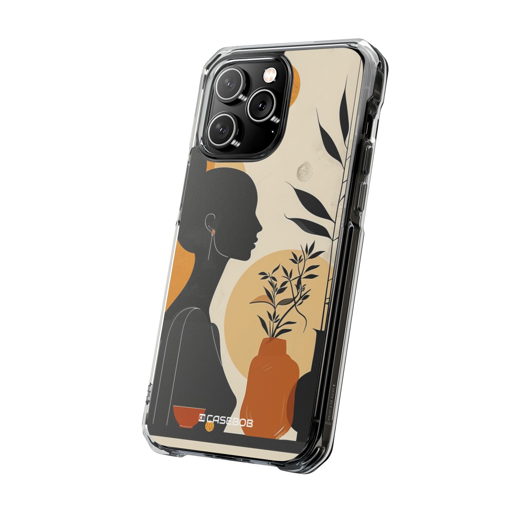 Modern Silhouette Tranquility - Phone Case for iPhone