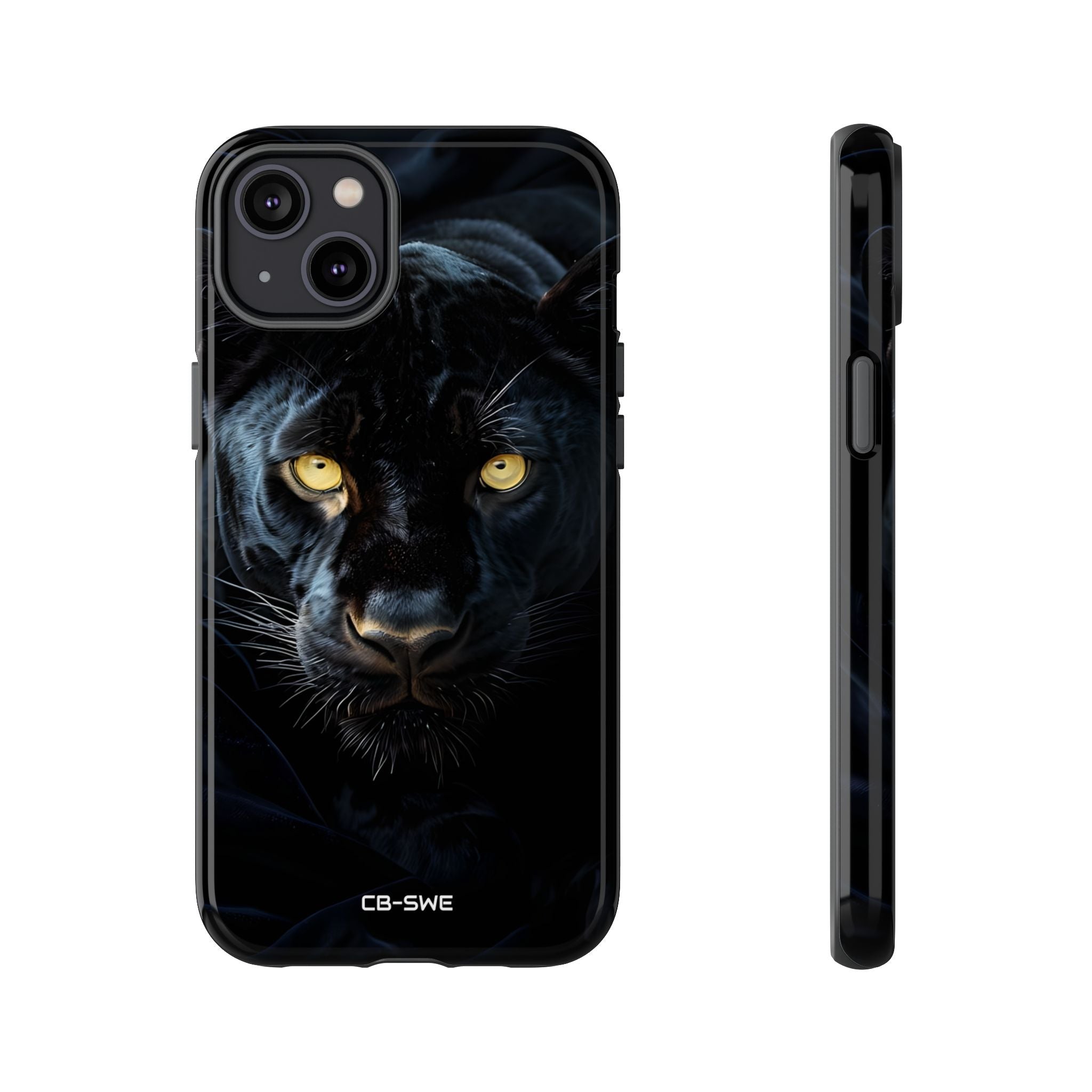 Mysterious Panther Gaze - iPhone Case