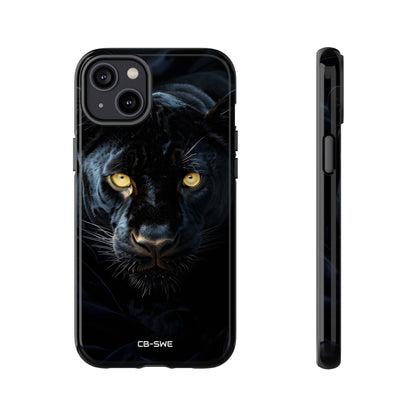 Mysterious Panther Gaze - iPhone Case