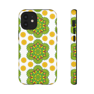 Lime Mandela - Protective Phone Case