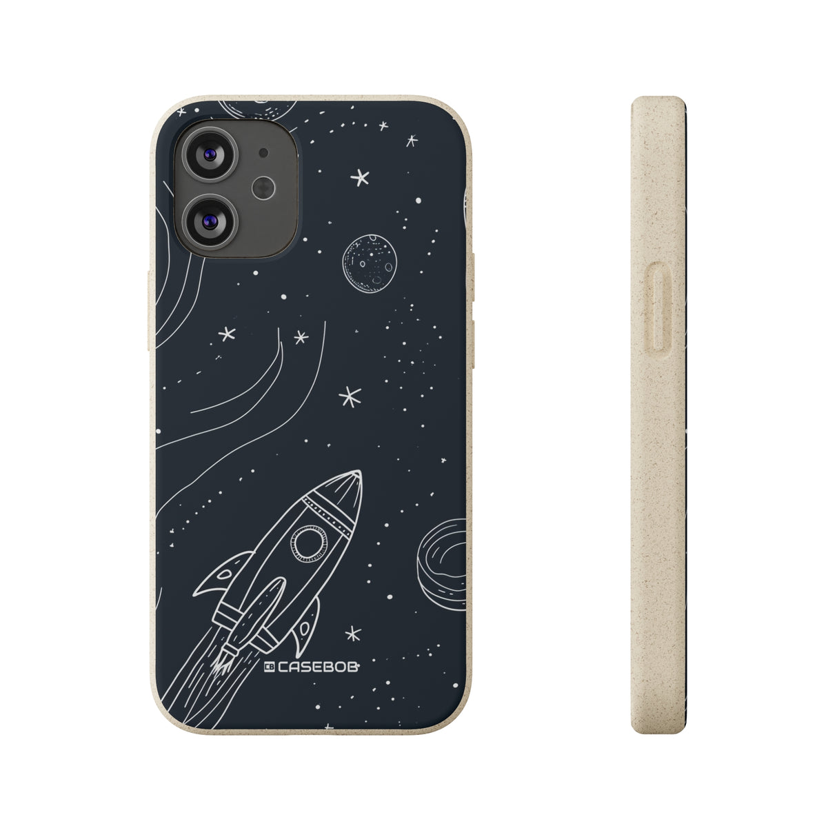 Cosmic Doodle Adventure | Biologisch abbaubare Handyhülle