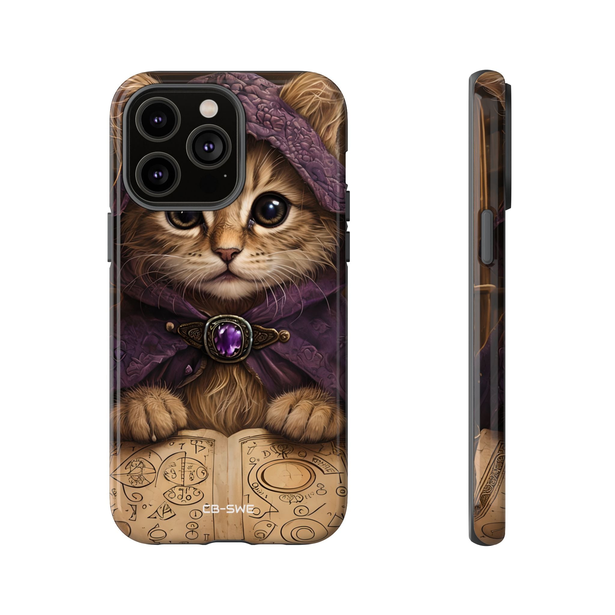 Mystical Wizard Cat - iPhone Case