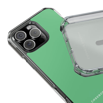 Medium Spring Green iPhone 16 - Clear Impact Phone Case