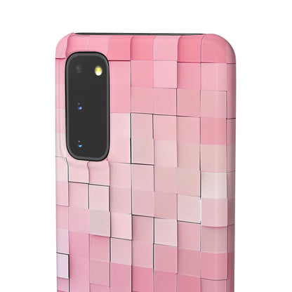 Gradient Pink Mosaic Samsung S20 - Slim Phone Case