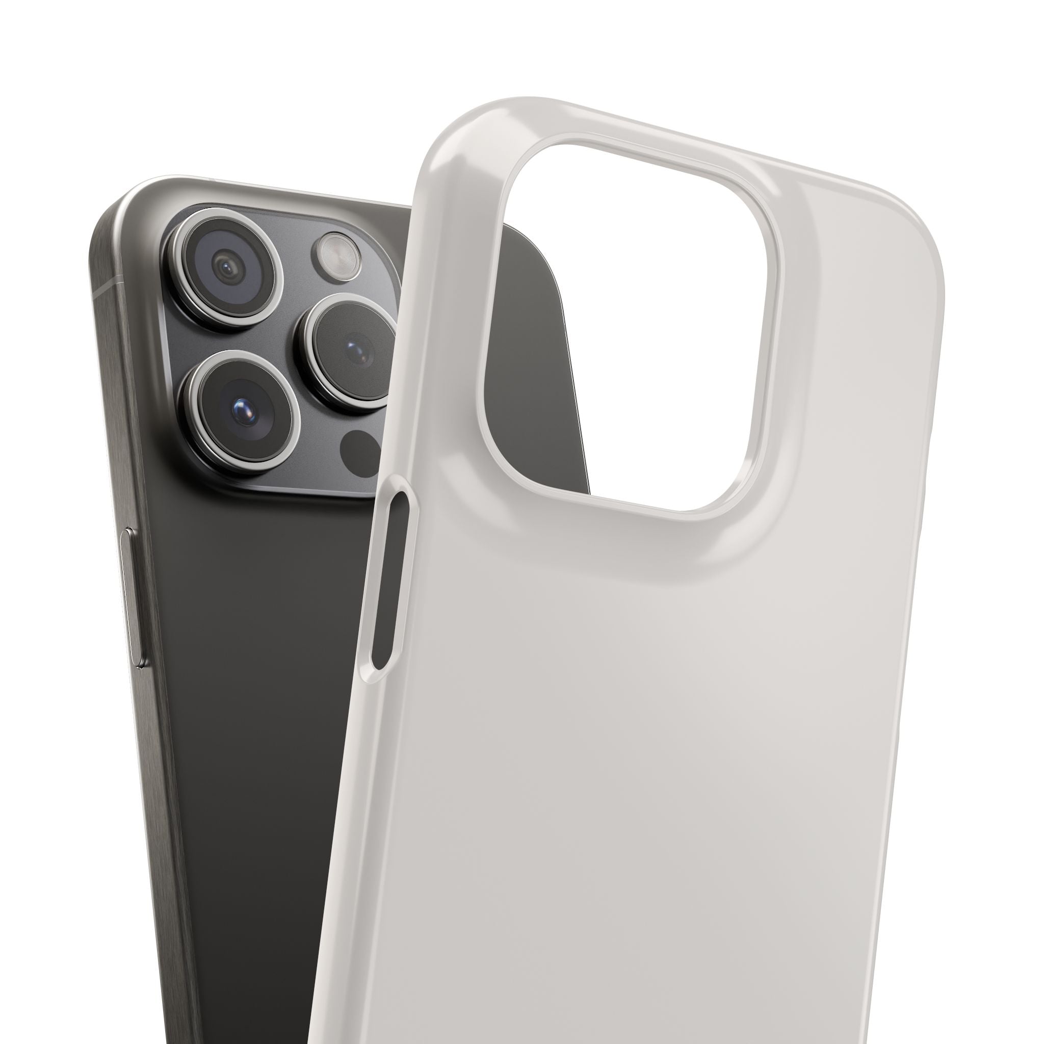 Platinum Grey iPhone 15 - Slank