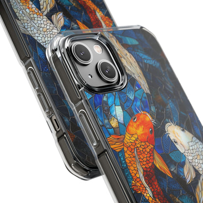 Koi Fish Swim iPhone Case - Impact