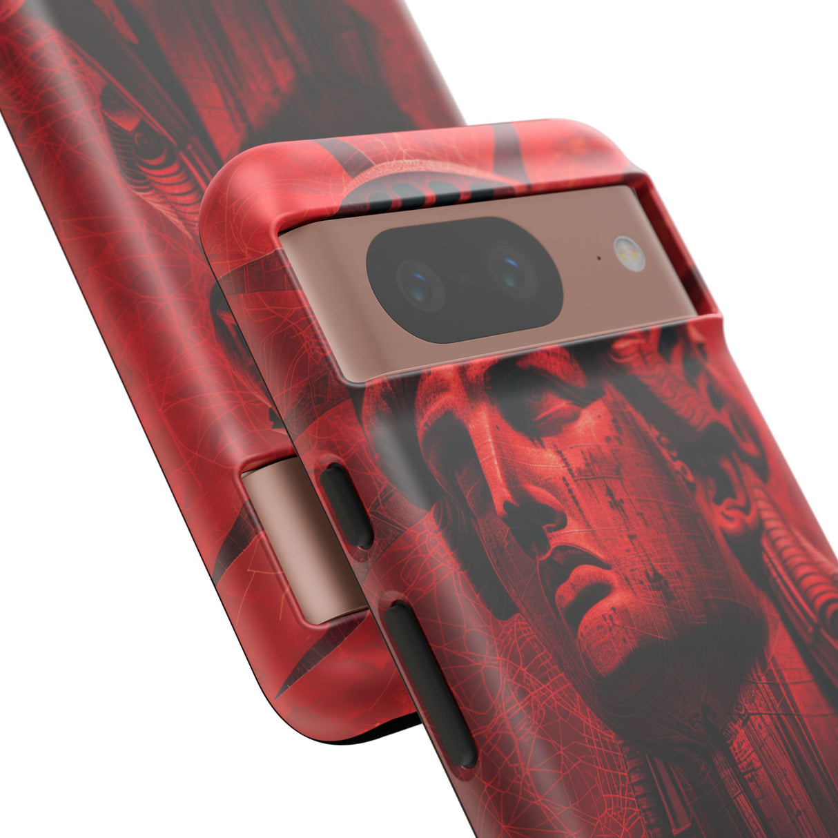 Red Liberty Revolution | Protective Phone Case for Google Pixel